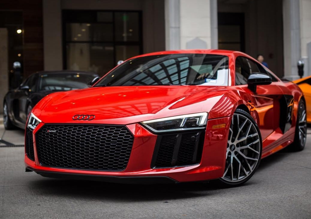 Audi R8 Gen 2 4S Wheel Spacers Kit 5x112 by Bimecc (2015 Audi R8 Gen 2 4S Wheel Spacers Kit 5x112 by Bimecc (2015