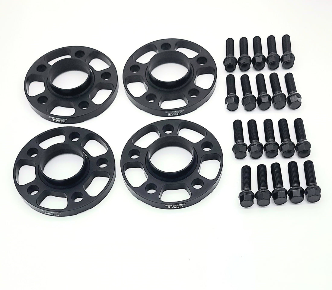 BMW I5, I4,I7 and IX, 40, 50, 60 series 15mm hubcentric wheel spacer kit 2020 & up