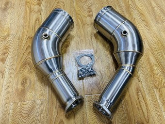 Audi RS7 , RS6, S8, A8, C8 4.0 Turbo Catless Downpipes (2018+)